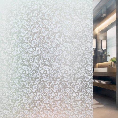 Window film static-anti see-through baroc white 45cm x 2 metres