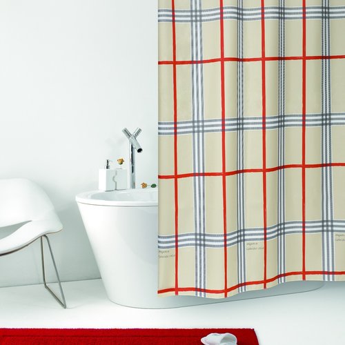 Rideau de douche 180x200 textile Tissu