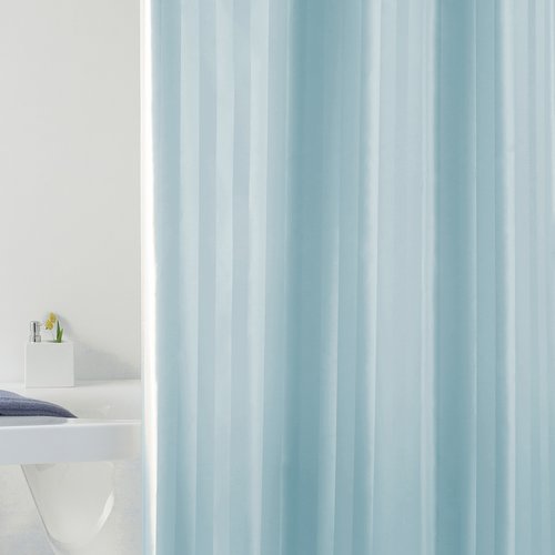 Rideau de douche 180x200 textile Rigone bleu