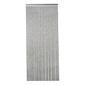 Rideau anti-mouches pour porte Tubes 100x232 cm gris