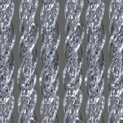 Vliegengordijn-deurgordijn- Orchidea 100x240 cm transparant