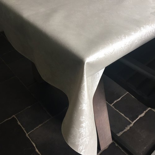 Textiles de table Polyline Amatista blanc