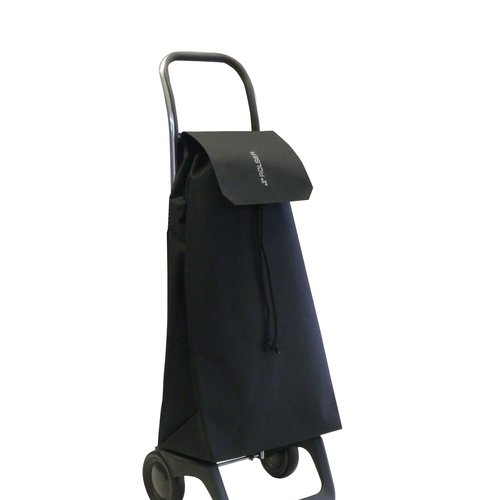 Shopping trolley with wheels Rolser Jet black