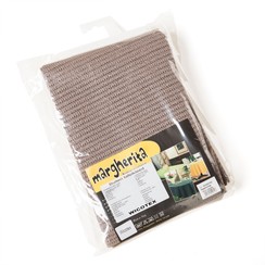 Tafelkleed-Buiten rond- Margherita taupe - 160cm