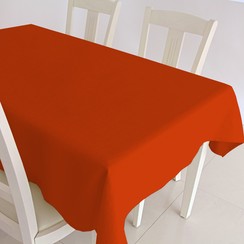 Nappe enduite Maly, 160 cm de large - orange