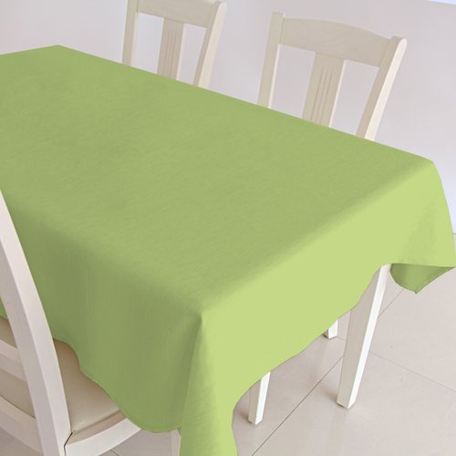 Coated tablecloth Maly - green