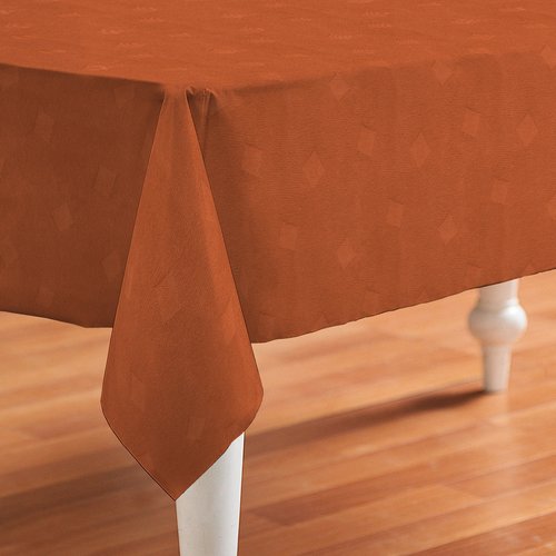 Textile de table enduit Wurfel - orange