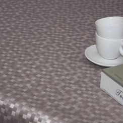 Linge de table Polyline Dijon grey stone rouleau de 20m