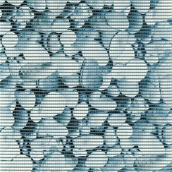 Watermat-Aquamat op rol Stenen 65cm x 15m