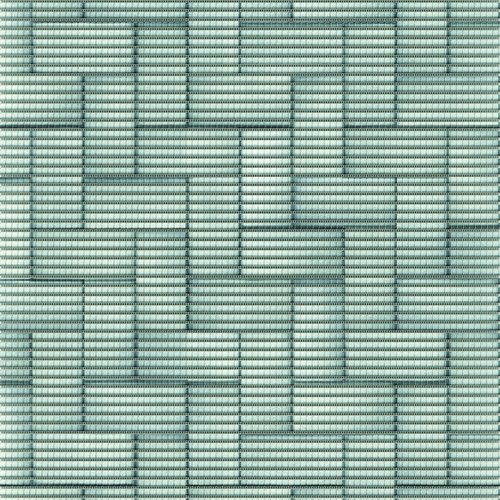 Water mat-Aquamat on roll Silver tiles 65cmx15m