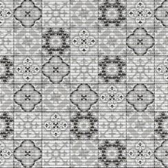 Watermat-Aquamat op rol Antique zwart 65cmx15m