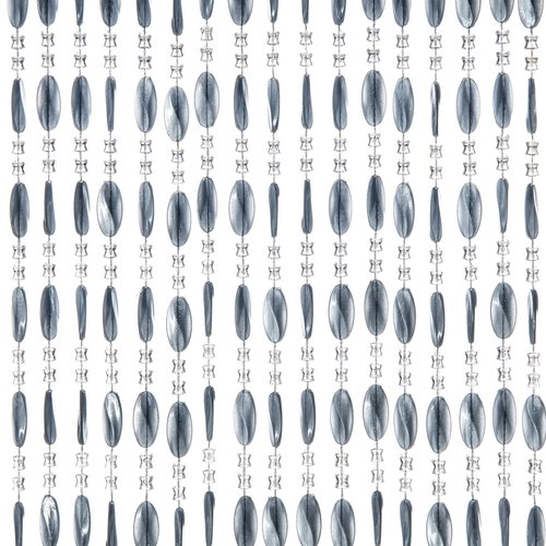 Fly curtain door curtain Charlotte 90x220 cm grey