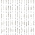Fliegenvorhang Türvorhang Charlotte 100x240 cm weiß