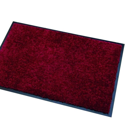 Paillasson - Tapis de séchage Memphis Rouge 60x80cm