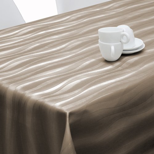 Table textiles Polyline Onix taupe