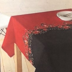 Textiles de table enduits Noël