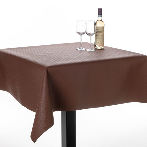 Protecteur de table uni - marron