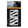Tablecloth clips white