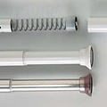Shower bar 90-90 cm chrome