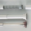 Shower bar shower set- universal chrome