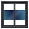 Sonnenschutz-Fensterfolie 152cm transp/blau