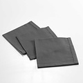 Napkins cotton Charline 40x40cm anthracite