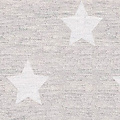 Textile de table enduit Star - argent