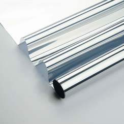 Film statique pour fenêtre 90cm x 2m transparent + spatule et cutter