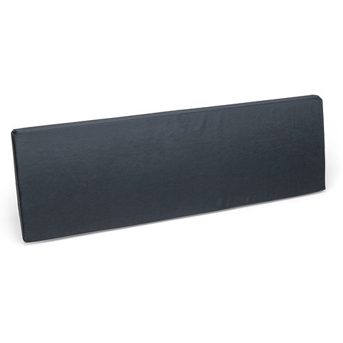 Pallet Cushion Premium Coussin pour le dos Gris 120x40x8cm