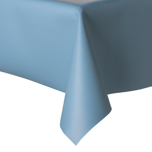 Faux leather Moon light blue 140cm x 30mtr