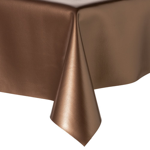 Faux cuir Moon metallic copper 140cm x 30mtr