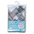 Tablecloth Blockies gray 140x250 cm