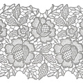 Fensterfolie statisch - Antisicht-Seitenblumen ML-1505