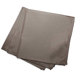 Napkins Essentiel 40x40cm taupe 3 pcs polyester