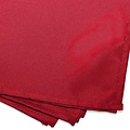 Wicotex Serviettes Essentiel 40x40cm rouge 3 pcs polyester