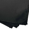 Wicotex Serviettes Essentiel 40x40cm noir 3 pcs polyester