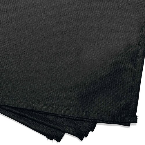 Wicotex Napkins Essentiel 40x40cm black 3 pcs polyester