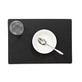 Placemats Zafiro black MINIMUM ORDER 12 pieces