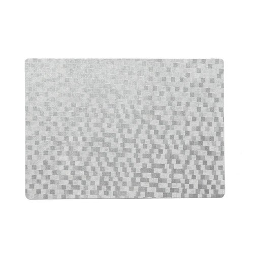 Placemats Dijon zilver MINIMALE BESTELEENHEID 12 STUKS