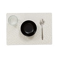 Placemats Dijon wit MINIMALE BESTELEENHEID 12 STUKS