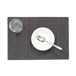Sets de table Damero Liso gris