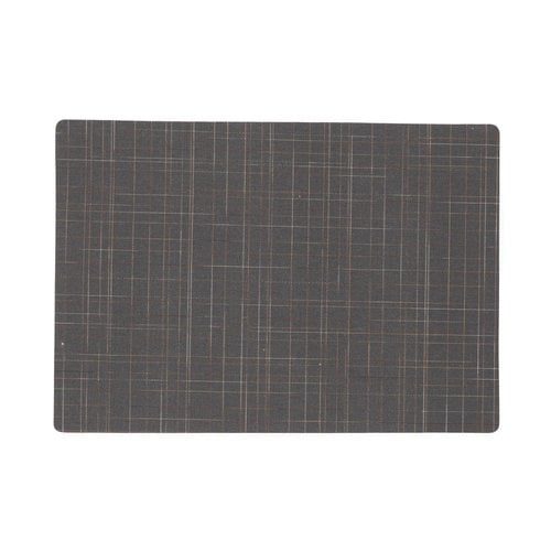 Placemats Damero Liso grijs MINIMALE BESTELEENHEID 12 STUKS