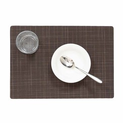 Placemats Damero Liso marron