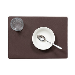 Sets de table Uni chocolat