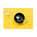 Placemats Uni yellow MINIMUM ORDINANCE 12 pieces