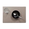 Placemats Zafiro gray packed per 12 pieces