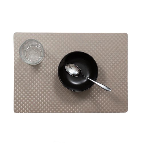 Placemats Zafiro grijs MINIMALE BESTELEENHEID 12 STUKS