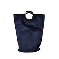 Wicotex Wasmand zakmodel donker blauw 36x61cm