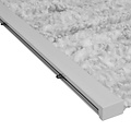 Fliegenvorhang-Katzenschwanz-Wohnwagen- 56x180 cm grau weiß mix in einer Farbbox