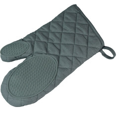 Ovenhandschoen 30x18cm grijs Bestelbaar per 6 stuks